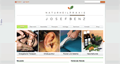 Desktop Screenshot of josefbenz.ch